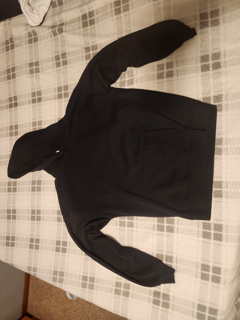 Men's Black Graphic Lightweight Jacket